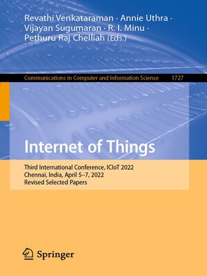 cover image of Internet of Things